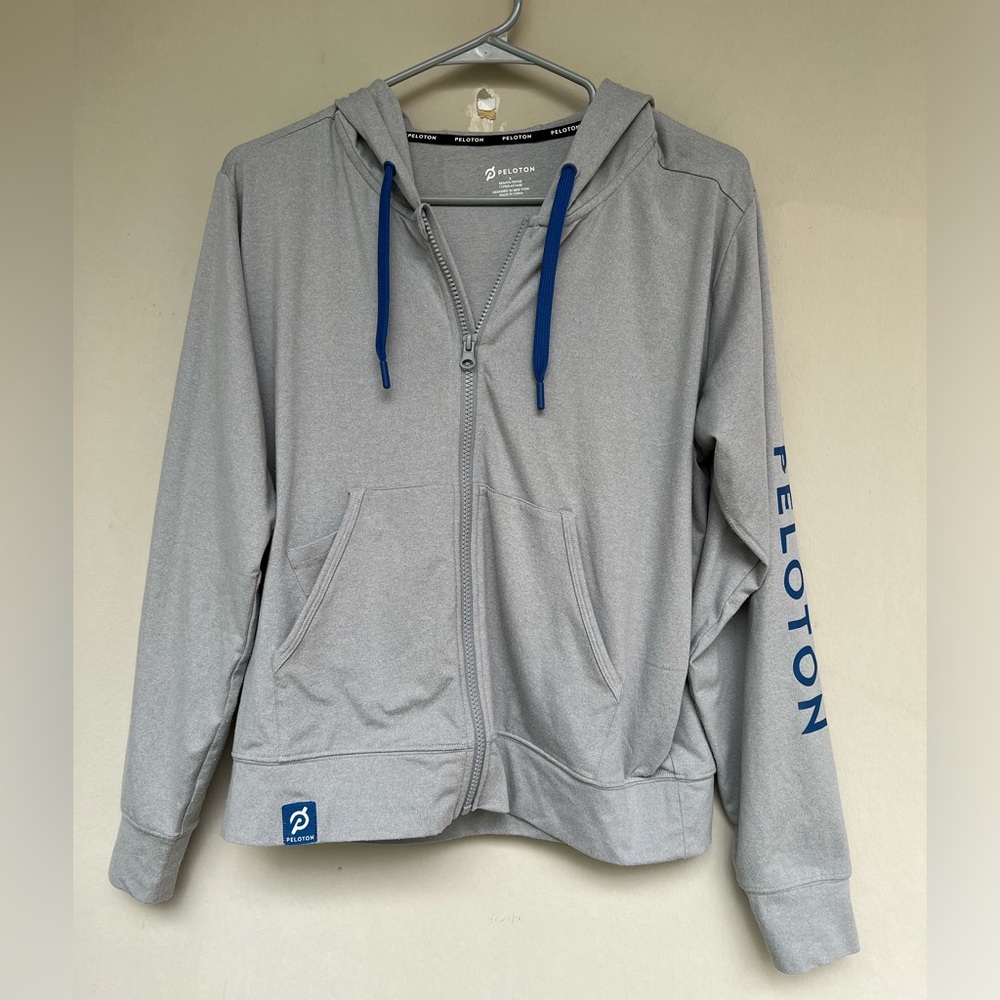 Peloton Zip Up Hoodie Jacket